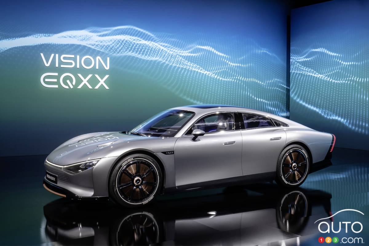 CES 2022 : Mercedes-Benz présente finalement le concept EQXX